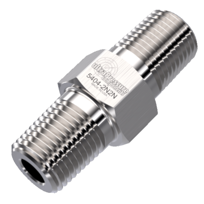 5404-2N2N - 1/8'' Npt Male X 1/8'' Npt Male - High Pressure Fitting